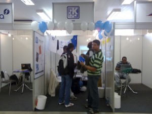 The KDE Latinoware Booth