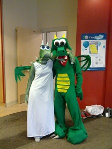 Our awesome dragons :P